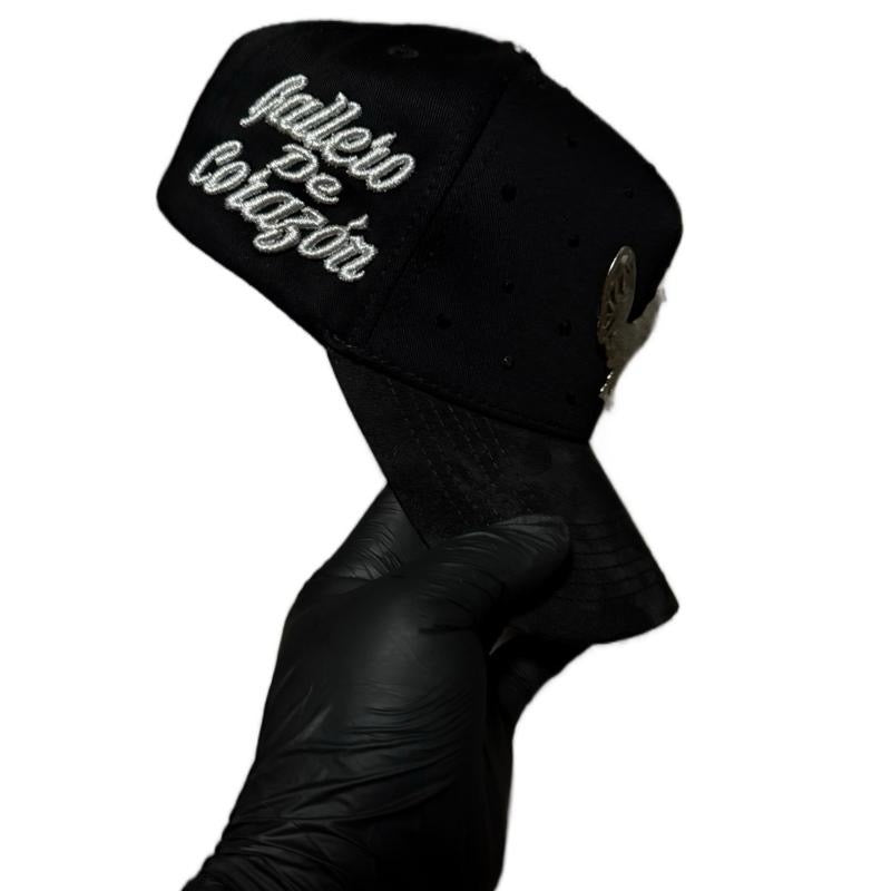 Gorra Del Gallero De Corazón Plata