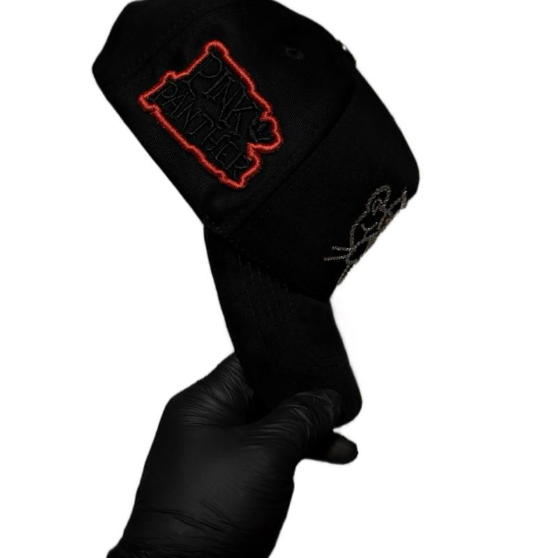 Gorra De La Pantera Con Pedreria