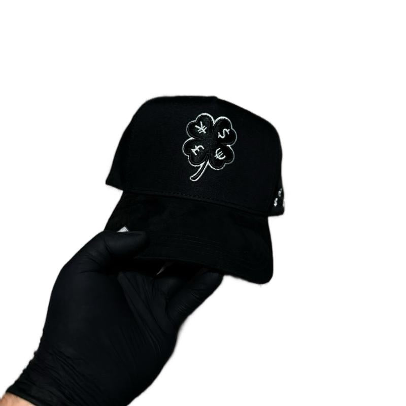 GORRA DEL TRÉBOL NEGRA/PLATA