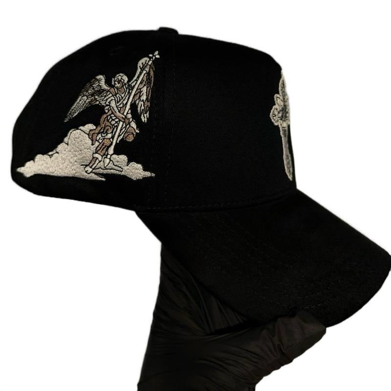 Gorra De La Cruz Con Rosario