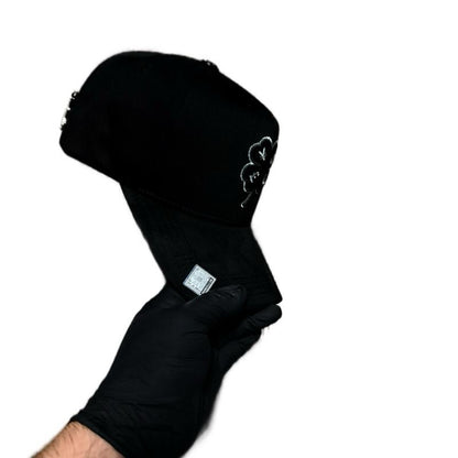 GORRA DEL TRÉBOL NEGRA/PLATA