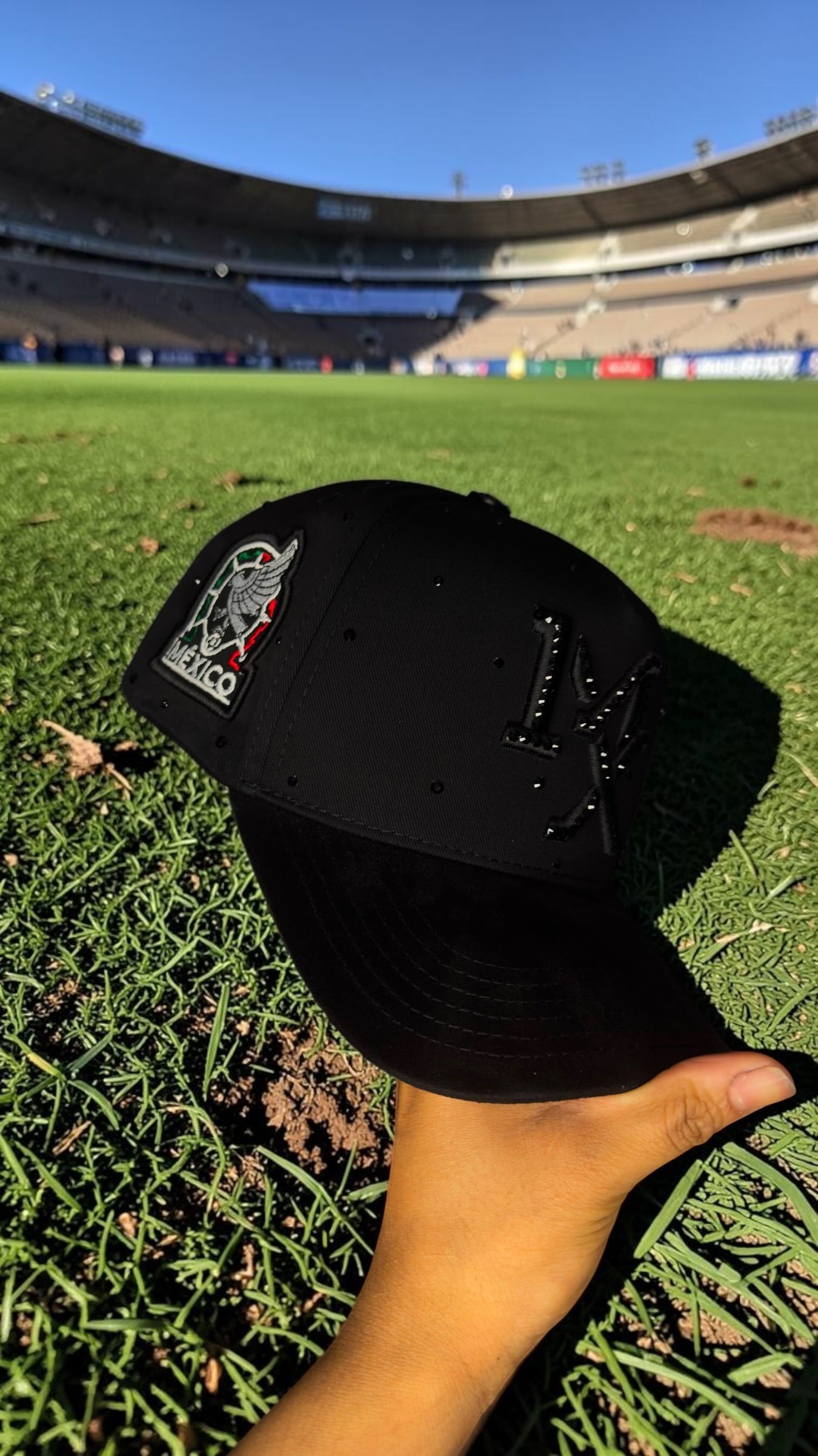 Gorra De México Full Black