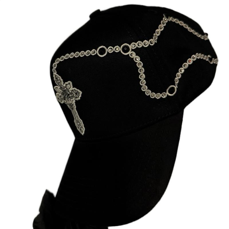 Gorra De La Cruz Con Rosario